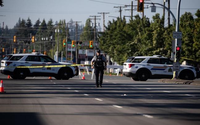 Imagen de archivo de un policía canadiense.