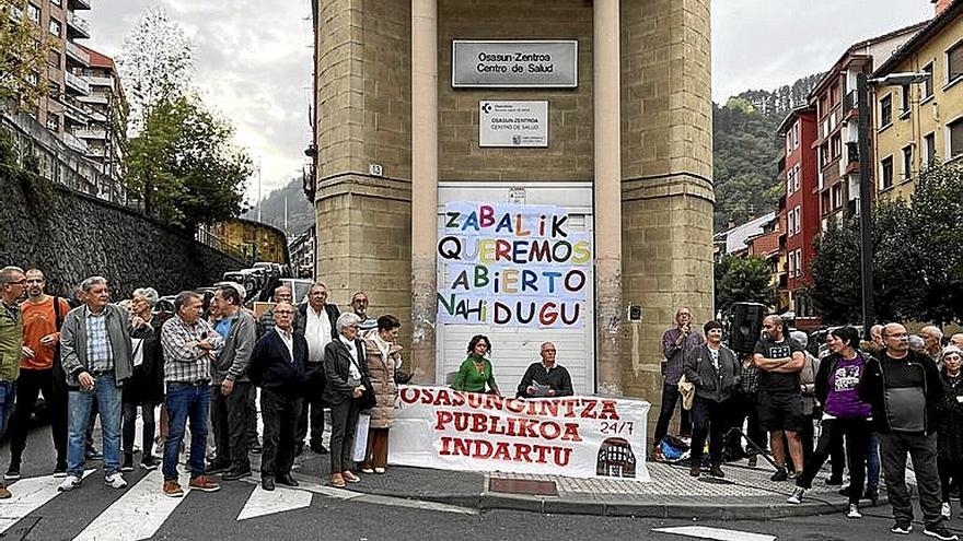 Acto para convocar la manifestación del día 29. | FOTO: PLATAFORMA 24/7