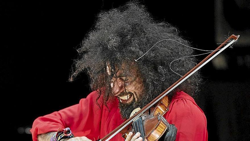 Ara Malikian durante un concierto el pasado mes de octubre. | FOTO: I&Ntilde;AKI PORTO