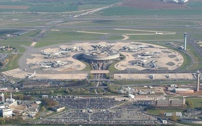 Imagen a&eacute;rea de los Aeropuertos de Par&iacute;s.