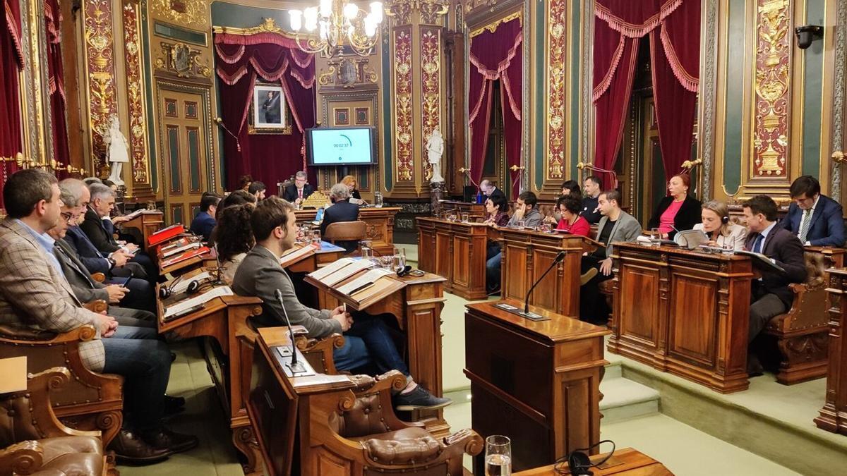 Pleno del Ayuntamiento de Bilbao