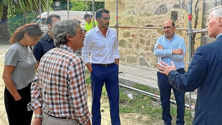 Josu Andoni Begoña, durante una visita a las instalaciones.