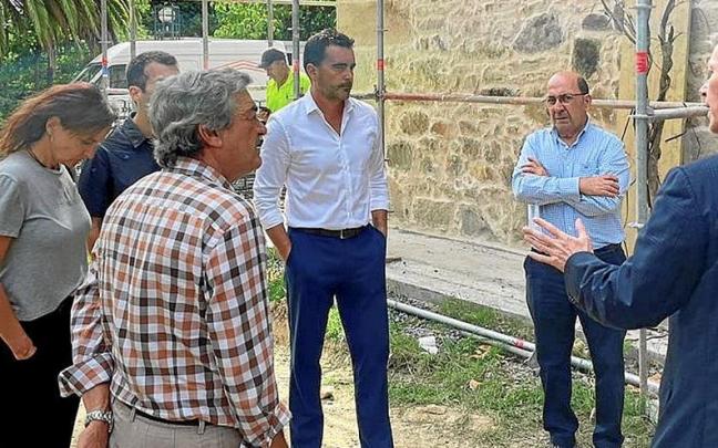 Josu Andoni Begoña, durante una visita a las instalaciones.