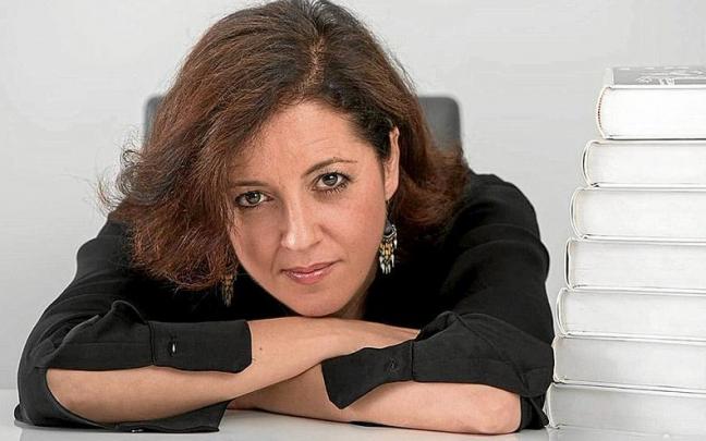 La escritora de Bergara Celia Santos.