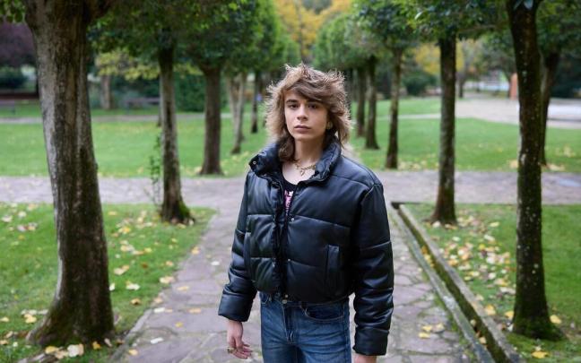 El actor navarro Asier Rikarte, que actúa en ‘Mañana es hoy’.