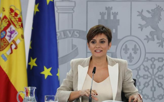 La portavoz del Gobierno español, Isabel Rodríguez. La portavoz del Gobierno español, Isabel Rodríguez.