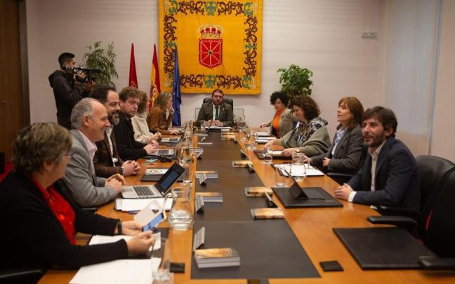 Última Mesa y Junta de Portavoces, celebrada este 9 de enero.