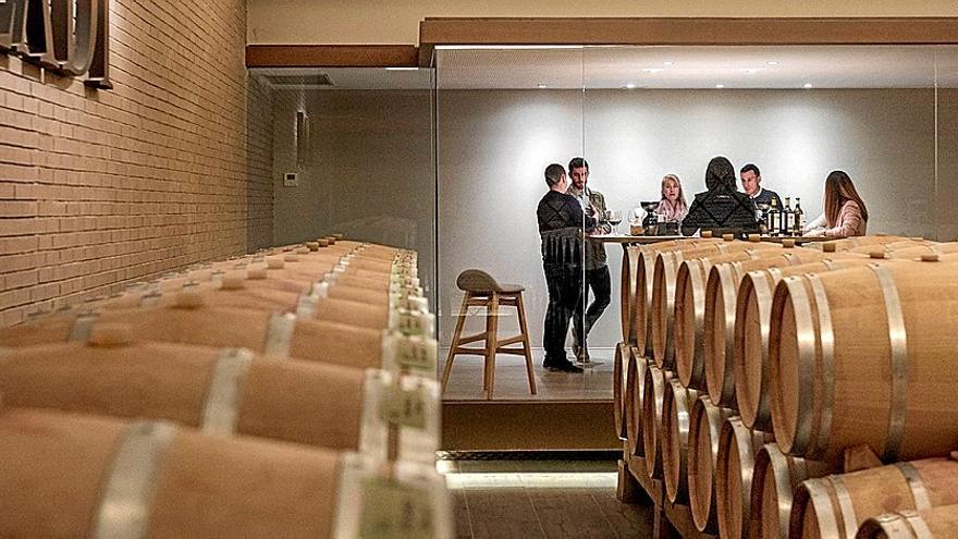 Interior de las bodegas Izadi. | FOTO: DNA