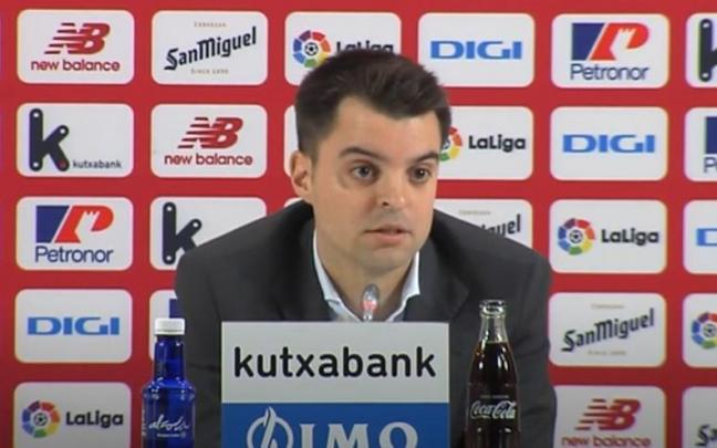 Presentación de Mikel González como CEO deportivo del Athletic