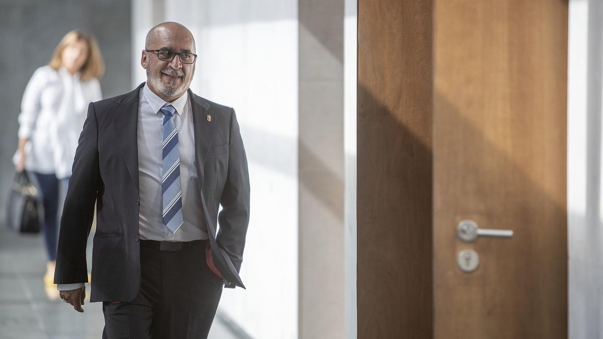 Juan Cruz Cigudosa, consejero de Universidad, Innovación y Transformación Digital del Gobierno de Navarra.