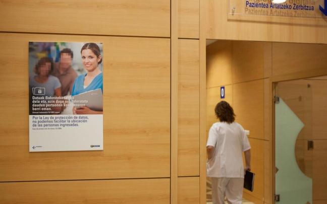 Pasillo del Hospital Donostia