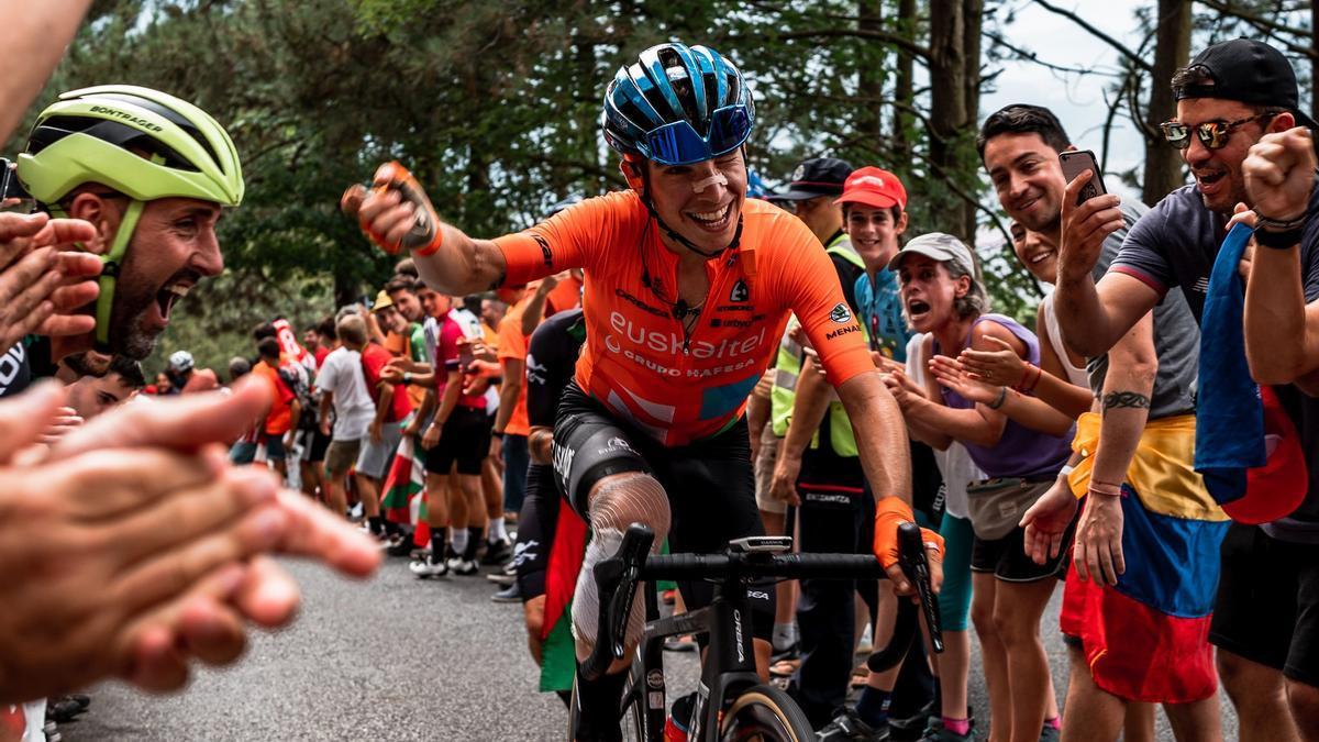 El Euskaltel-Euskadi pone rumbo a la Vuelta
