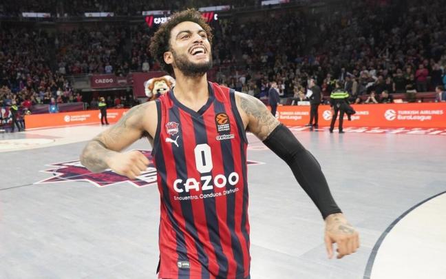 Howard festeja la victoria del jueves ante el Real Madrid