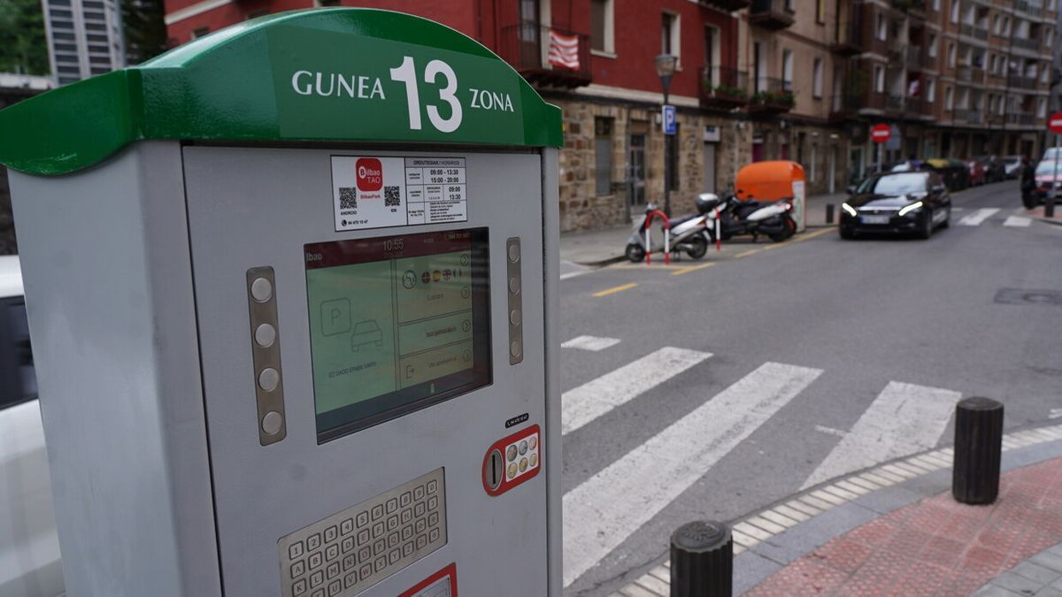 Un parquímetro de la OTA en Bilbao