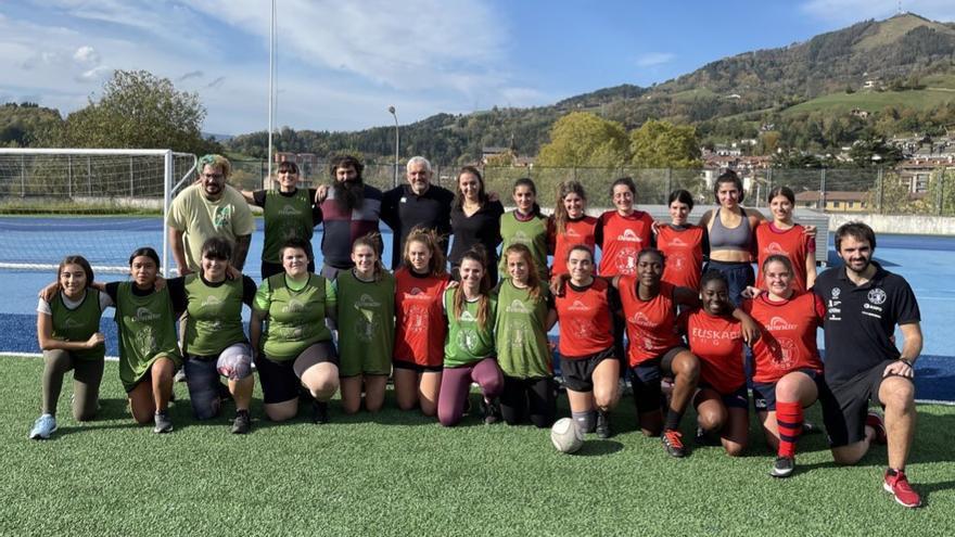 Entrenamiento abierto del Ordizia para jugadoras mayores de 16 años.