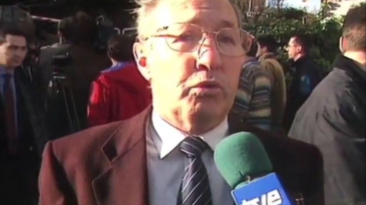 El presidente del PP de Zarautz, Gervasio Juaristi, en 1998.