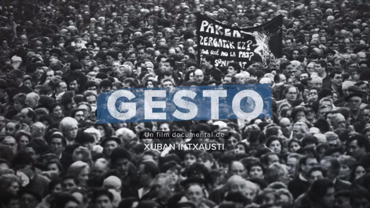 Fotograma de 'Gesto'.