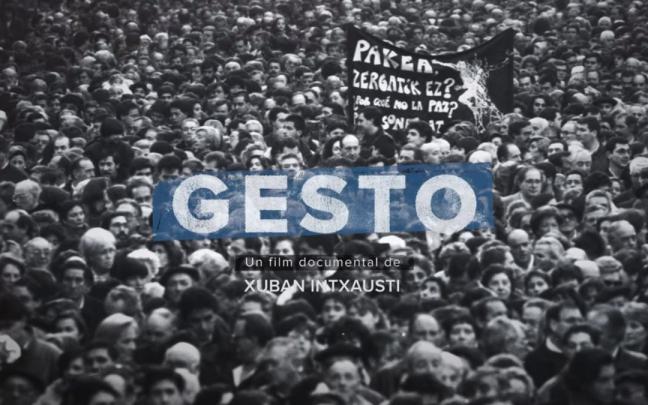 Fotograma de 'Gesto'. Fotograma de 'Gesto'.