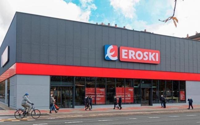 Un supermercado Eroski. Un supermercado Eroski.