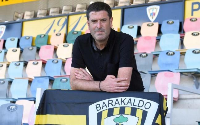 Imanol de la Sota, entrenador del Barakaldo Imanol de la Sota, entrenador del Barakaldo