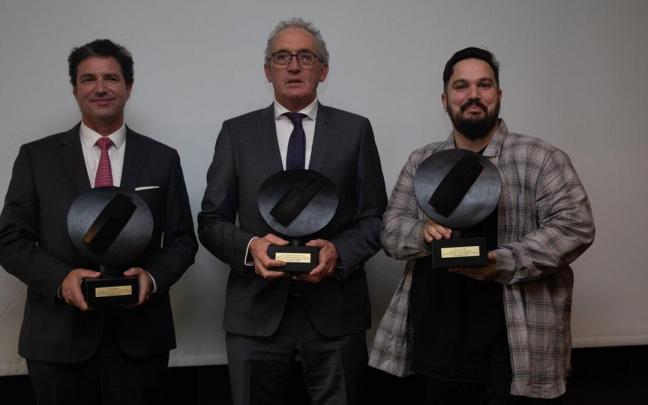 Olivier Martin, Pepe Salcedo y Daniel Valdés. Olivier Martin, Pepe Salcedo y Daniel Valdés.