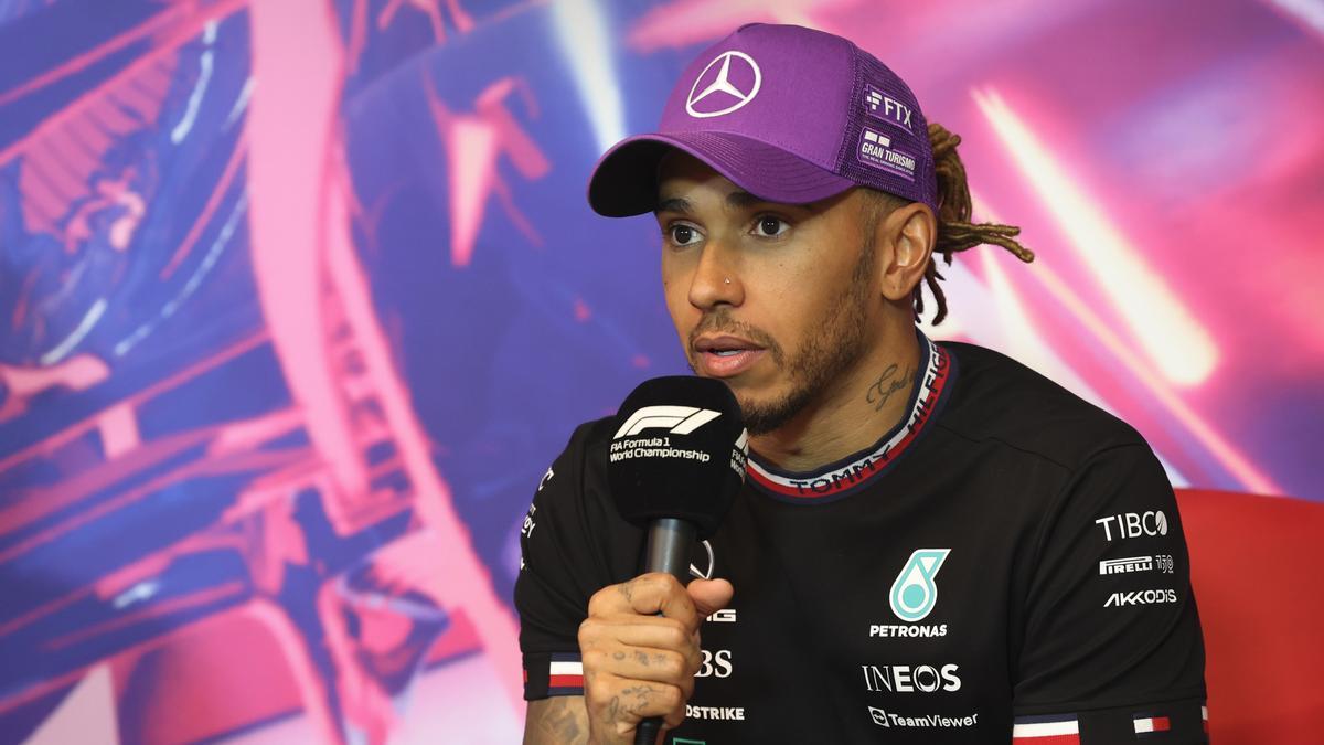 El piloto de Mercedes Lewis Hamilton