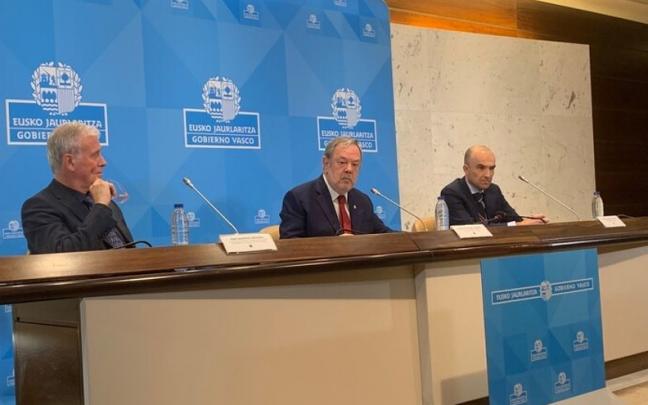 Azpiazu avanza que Euskadi afronta el contexto económico con prudencia y cautela desde una situación económica sólida. Azpiazu avanza que Euskadi afronta el contexto económico con prudencia y cautela desde una situación económica sólida.