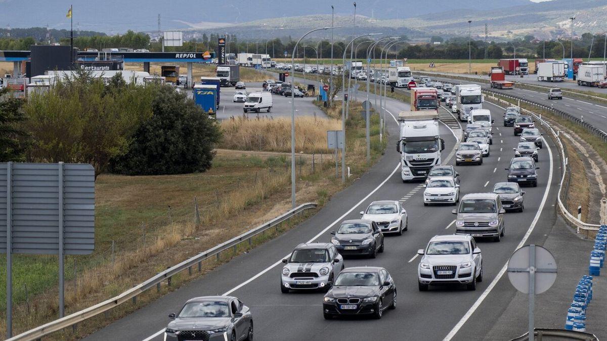 Vuelven los atascos en las cercanías de Lopidana