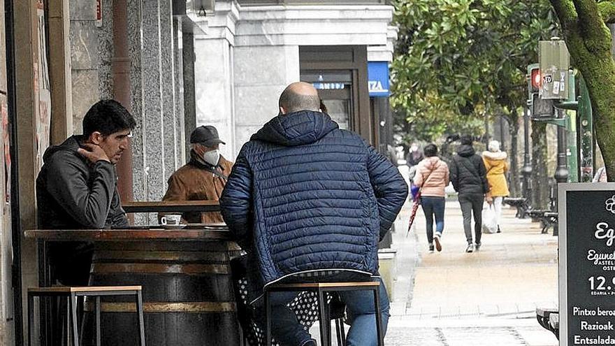 Una zona hostelera de Tolosa. | FOTO: N.G.