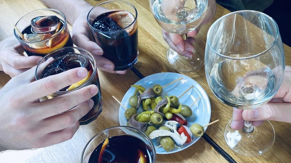 El pintxo que ha probado Rozalén en su visita a Vitoria.