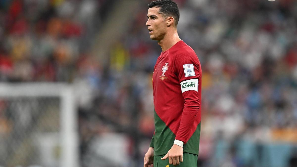 Cristiano Ronaldo, durante un partido del Mundial.