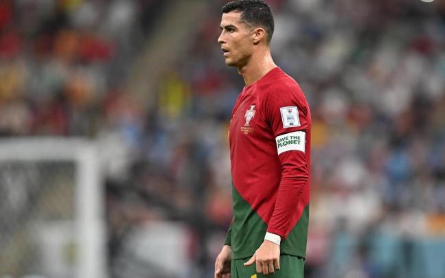 Cristiano Ronaldo, durante un partido del Mundial. Cristiano Ronaldo, durante un partido del Mundial.
