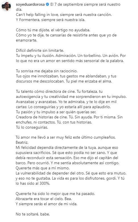 Las reflexiones que añadió Eduardo Rosa después en los comentarios de su publicación.