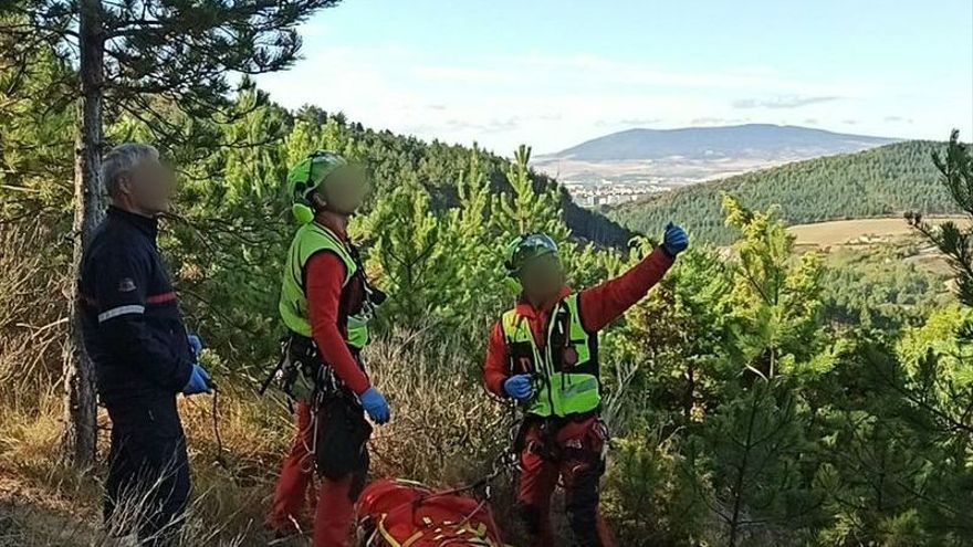 Imagen de las labores de rescate