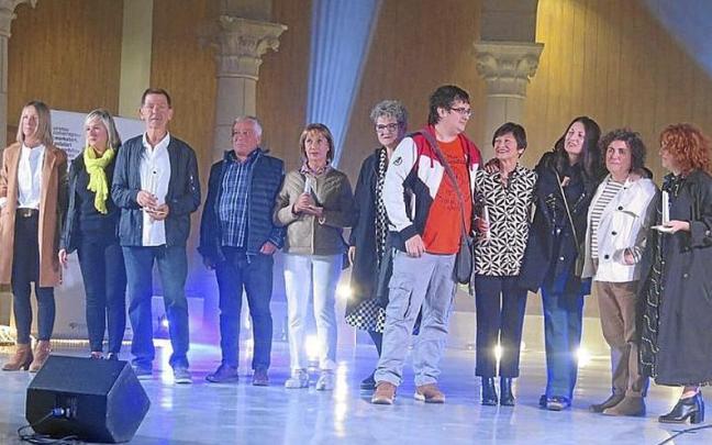 Larunbatean omendutako merkatariak. | ARGAZKIA: A.Z.