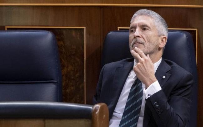 El ministro del Interior, Fernando Grande-Marlaska. El ministro del Interior, Fernando Grande-Marlaska.