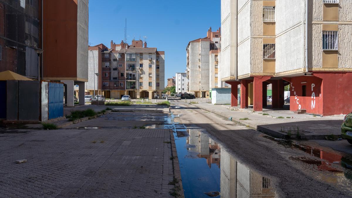 Imágenes del Polígono Sur de Sevilla, conocido popularmente como 'las tres mil viviendas'.