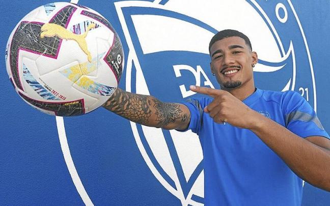 Carlos Benavídez, al término de un entrenamiento en Ibaia