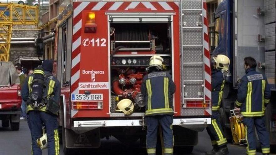 Imagen de archivo de los Bomberos de Bizkaia