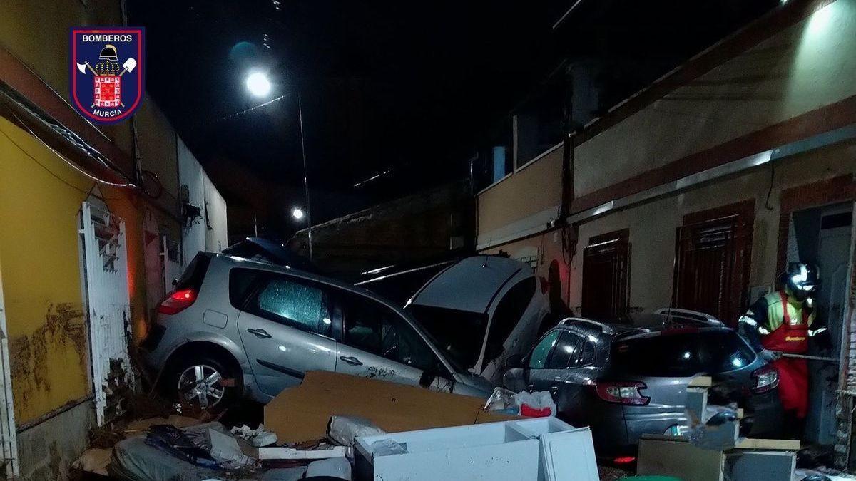 Inundaciones en Javalí Viejo (Murcia)