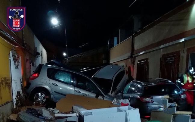 Inundaciones en Javal&iacute; Viejo (Murcia)