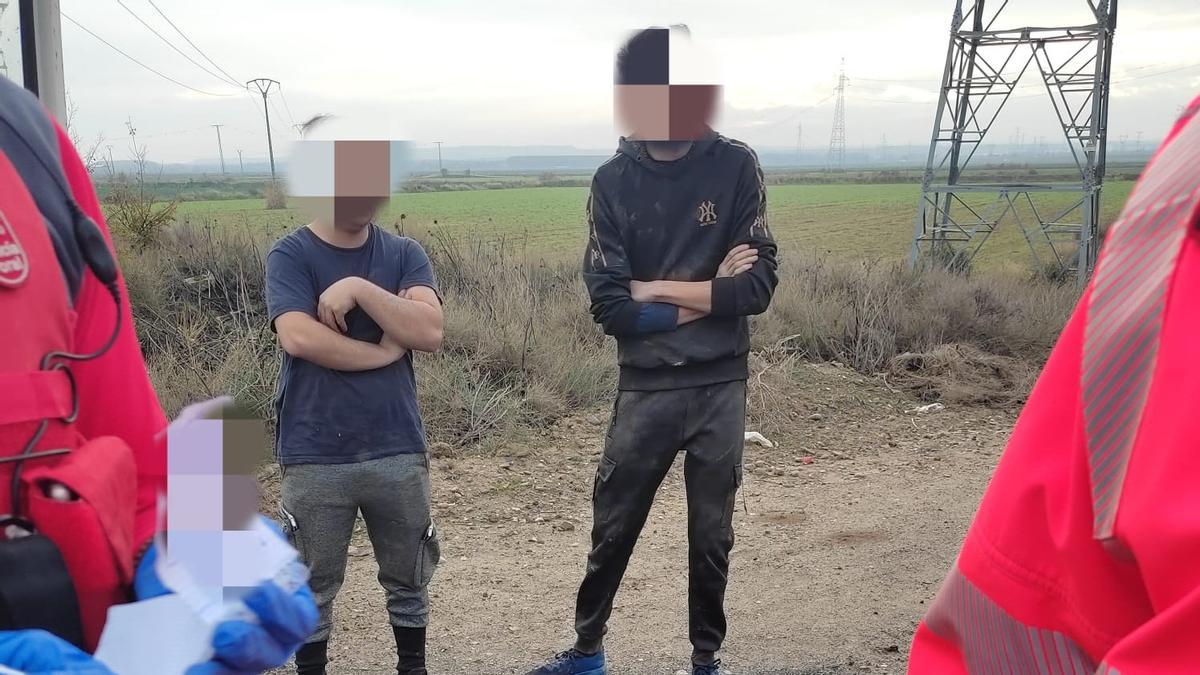 Momento de la detención en Milagro.