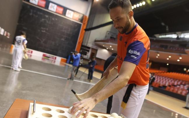 El domingo se celebrará la final del Eusko Label Winter Series de cesta punta.