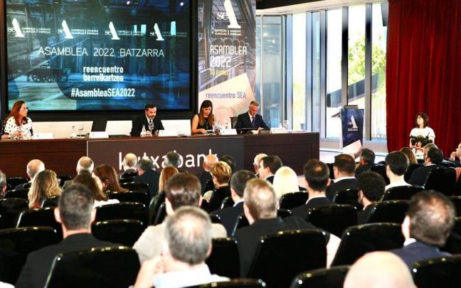 La última Asamblea General de SEA, celebrada el pasado día 10. La última Asamblea General de SEA, celebrada el pasado día 10.