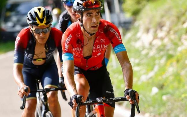 Landa, por delante de Carapaz y Bardet en el Blockhaus.