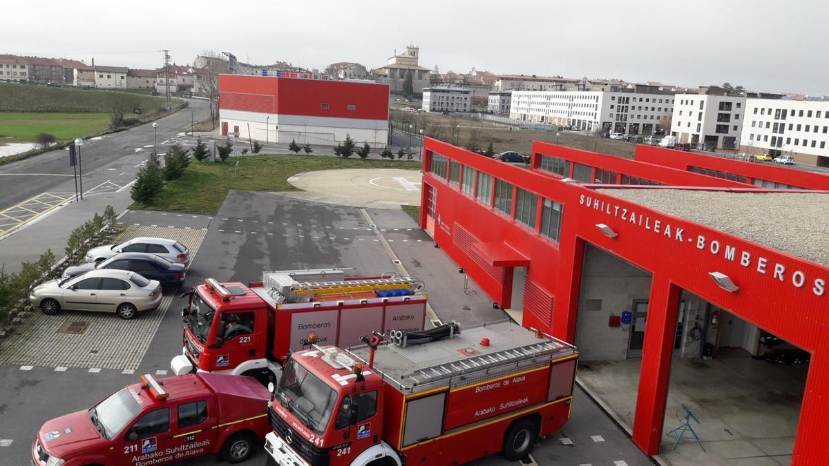 Parque de Bomberos de Agurain.