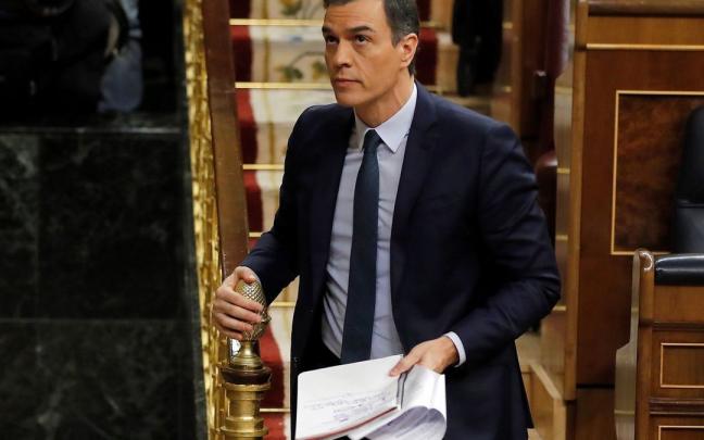 El presidente del Gobierno espa&ntilde;ol, Pedro S&aacute;nchez, en una anterior sesi&oacute;n del Congreso de los Diputados.