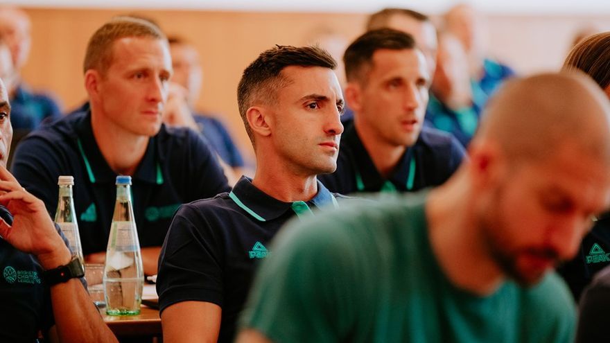 Sergio Manuel, en la reunión del pasado miércoles.