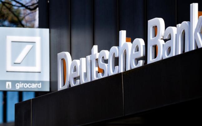 Una oficina del Deutsche Bank en una imagen de archivo. Una oficina del Deutsche Bank en una imagen de archivo.
