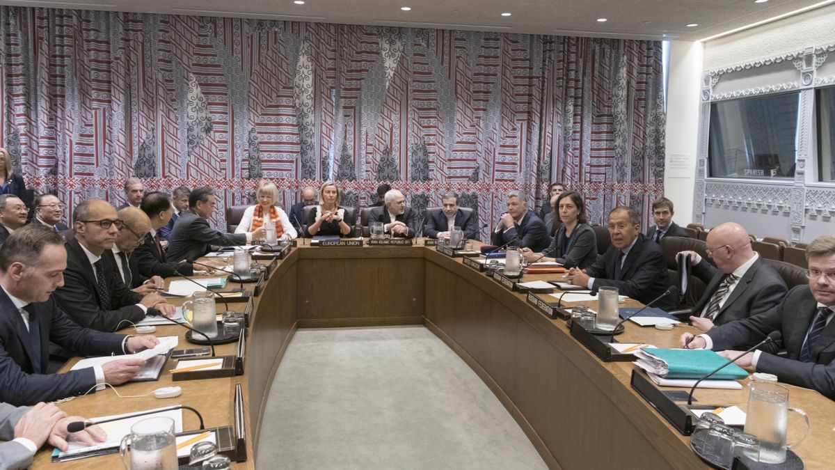 Reunión del Joint Comprehensive Plan of Action (JCPOA) en 2019.